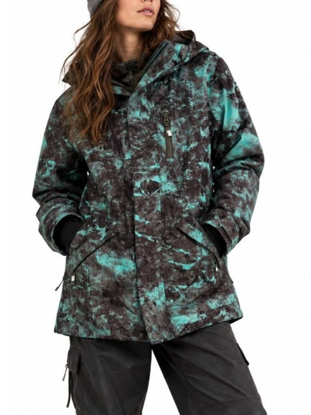 Burton x Mountain Dew Eclipse Snowboard Jacket Dryride Outdoor Coat